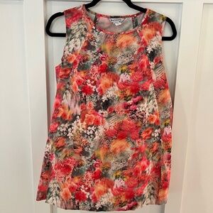 Athleta Zephyr Floral Bloom tank size Small